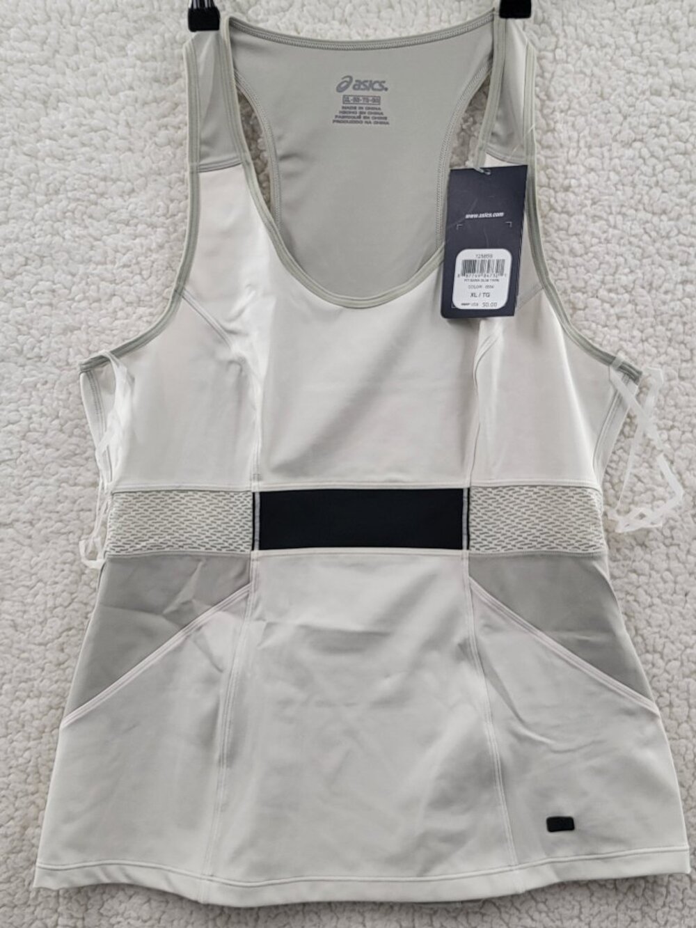 Asics Athletic Training Womens Fit-Sana Slim Tank Size X-Large